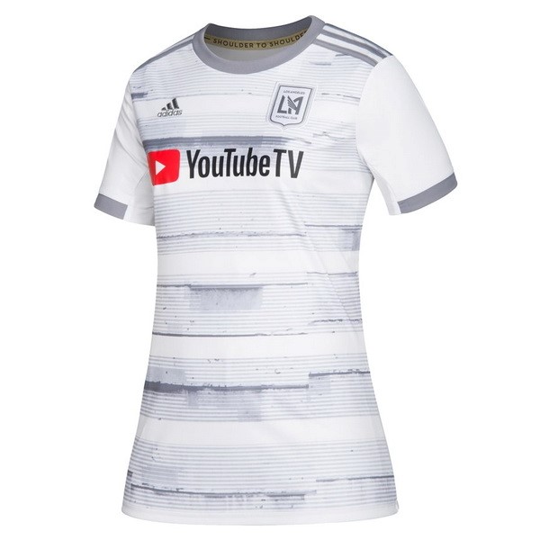 Camiseta LAFC Replica Segunda Ropa Mujer 2019/20 Blanco